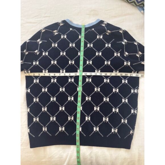 Maje Mybow Jacquard Cardigan, size 1 - Picture 5 of 6